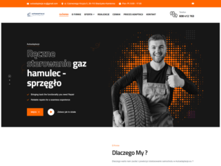 strona internetowa autoadaptacje